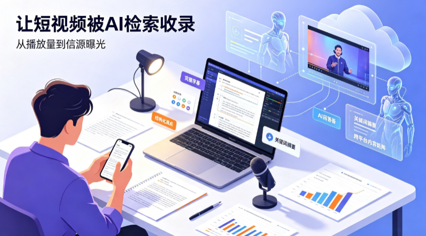 垫江县短视频创作者新必修课：吃透 GEO 优化，让抖音内容被豆包、DeepSeek、元宝智能体收录